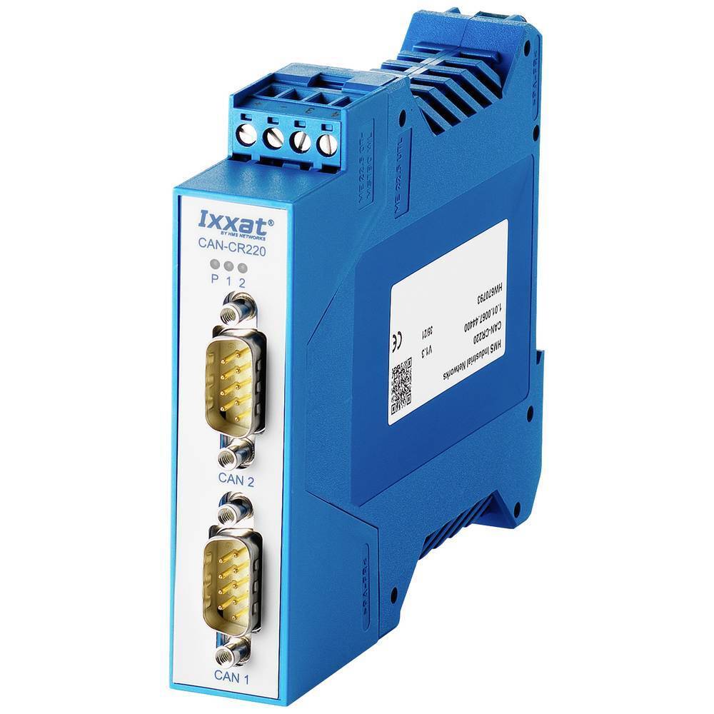 Ixxat 1.01.0067.44300 CAN-CR220 Ripetitore CAN 24 V/DC 1 pz.