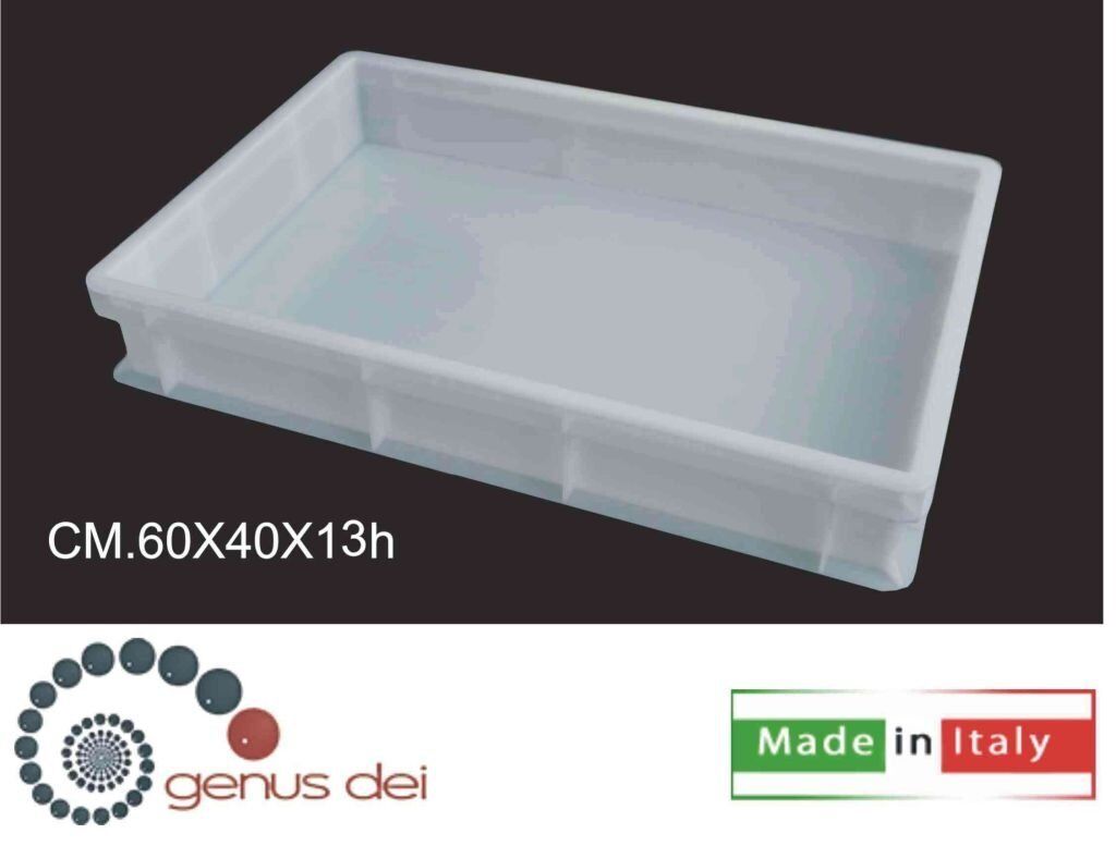 CASSETTA CONTENITORE PANETTI PALLINE PIZZA 60X40X13 SERVICE PROFESSIONALE 9 2022