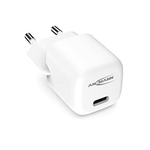 ANSMANN Home Charger HC120PD mini USB C Ladegerät Power Delivery Stecker für iPh