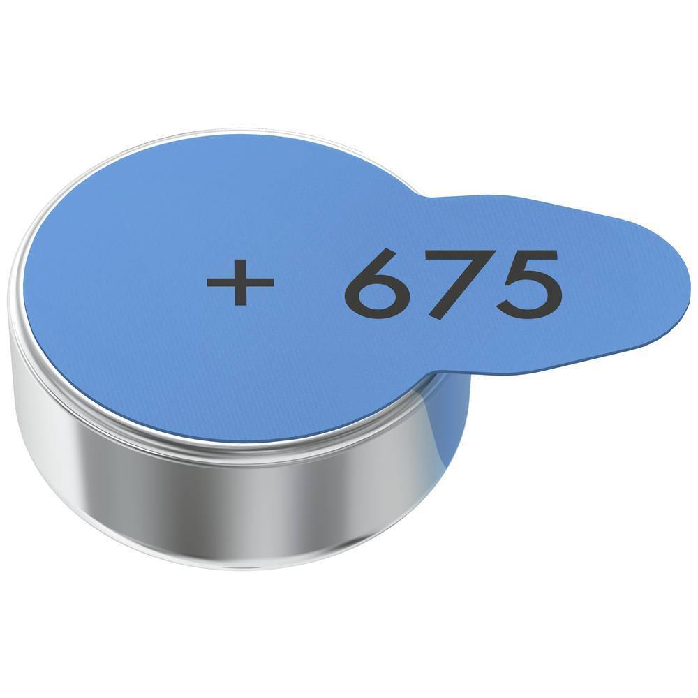 Varta Batteria a bottone ZA 675 1.4 V 6 pz. Zinco-aria Hearing Aid Batteries
