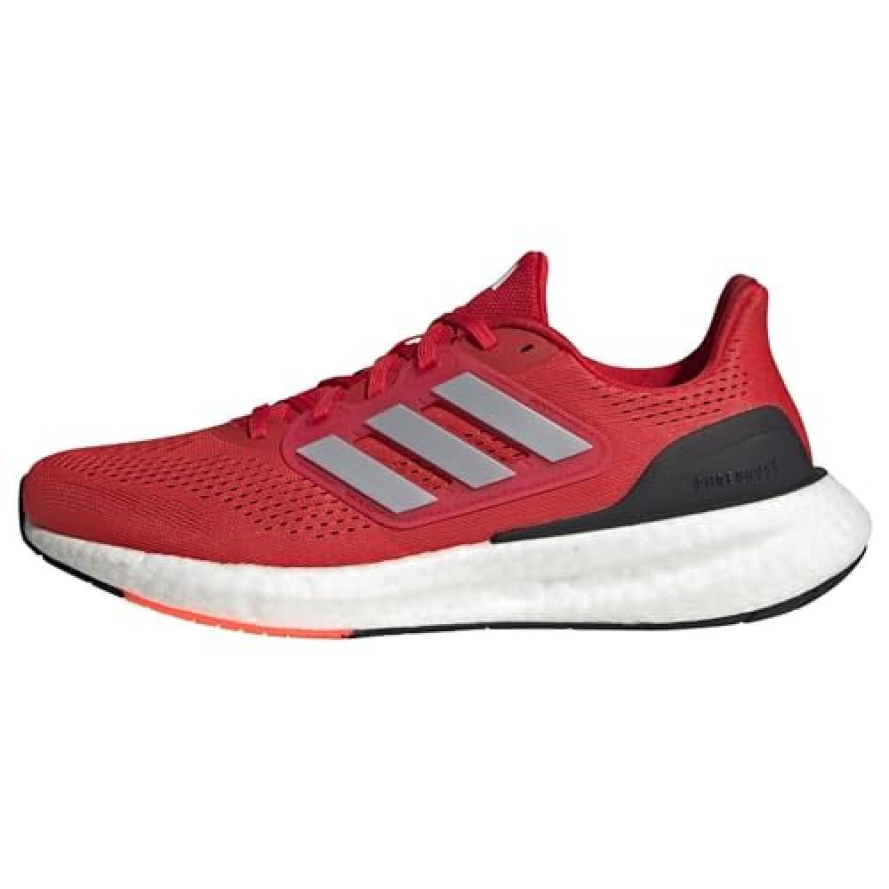 (TG. 42 EU) adidas Pureboost 23 Shoes, Scarpe da Ginnastica Uomo, Better Scarlet