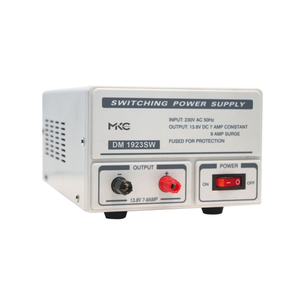 Alimentatore da banco da laboratorio uscita fissa 13,8Vdc 5A 7A 12V DM1922SW