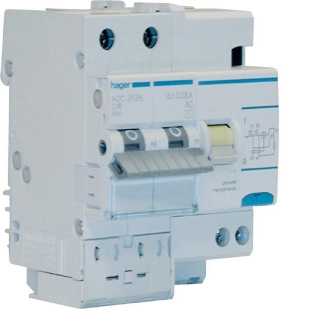 Interruttore automatico magnetotermico differenziale 2 Poli 30 Ma Tipo Ac 10 A 4