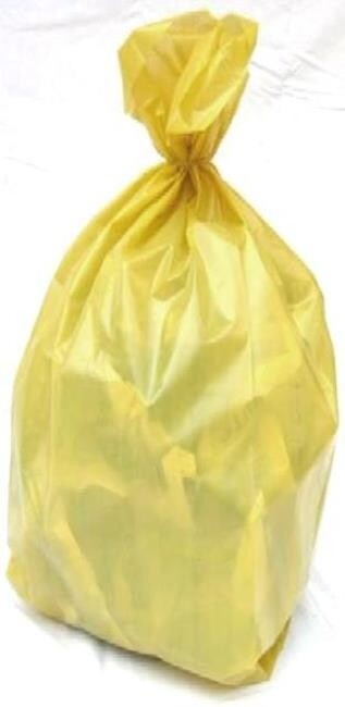 SACCHI N.U.GIALLO STESO 90X120 X KG. SACCHETTI PLASTICA SPAZZATURA RIFIUTI