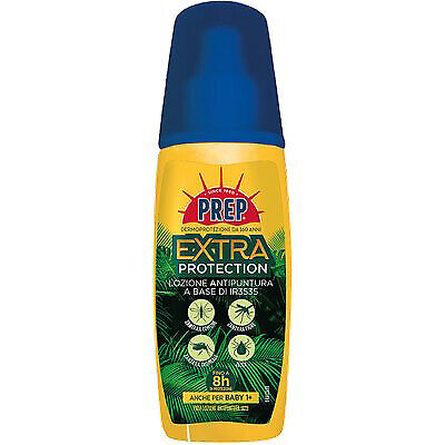 Repellente insetti extra protection prep lozione ml 100 (12 pezzi) Prep