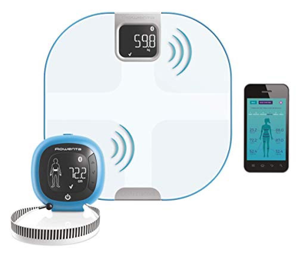 Rowenta YD3096 Body Partner Shape Bilancia Pesapersone Wireless Smart Connessa a