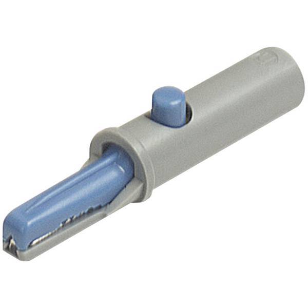 Sks hirschmann ak 10 morsetto a coccodrillo blu campo di serraggio max 6 mm