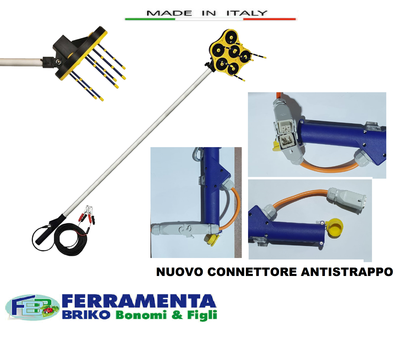 ABBACCHIATORE OLIVE SCUOTITORE SCUOTIOLIVE ELETTRICO 3 METRI RAGNOLIVE 12V 140 W