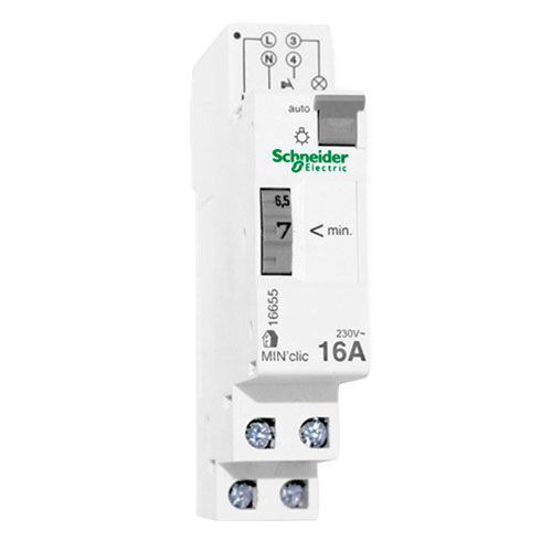 Schneider Electric 16655 Duoline Min ' Clic Temporizzatore, 16A Ampere, 230 V
