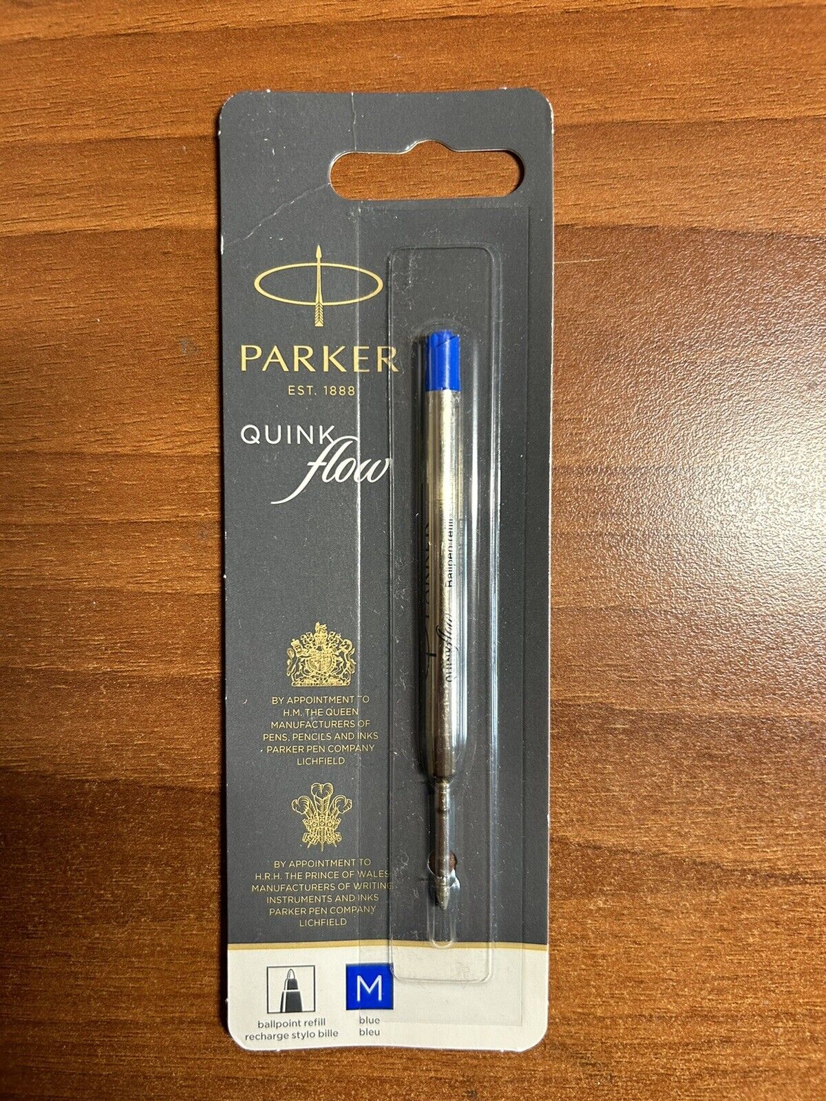 Refill Quink Flow - M - BLUE - Parker ORIGINAL