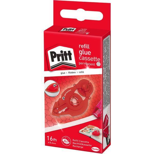 Pritt cassetta di ricarica colla a nastro permanente 8,4 mm x 16