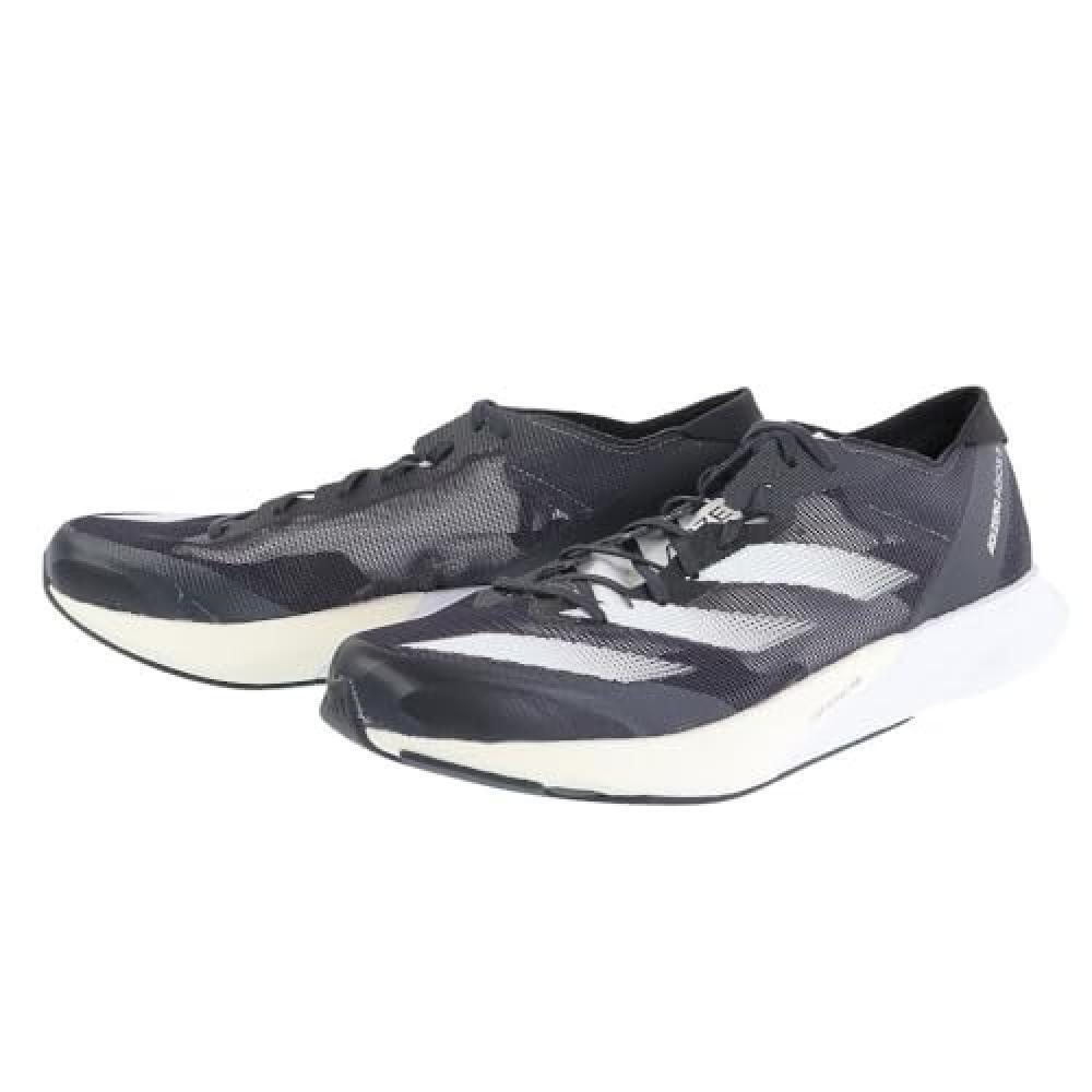 (TG. 41 1/3 EU) adidas Adizero Adios 8, Scarpe da Corsa Uomo, Carbon Cloud White