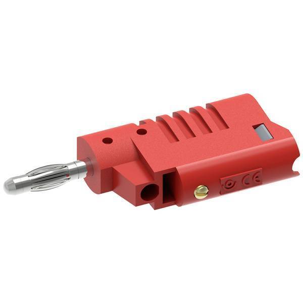 ELECTRO PJP 1080 CD1 R SPINA A BANANA DRITTA PERNO 4 MM ROSSO 1 PZ