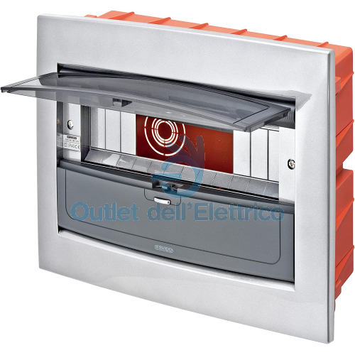 GEWISS GW40981VT CENTRALINO CHORUS 12M TITANIO