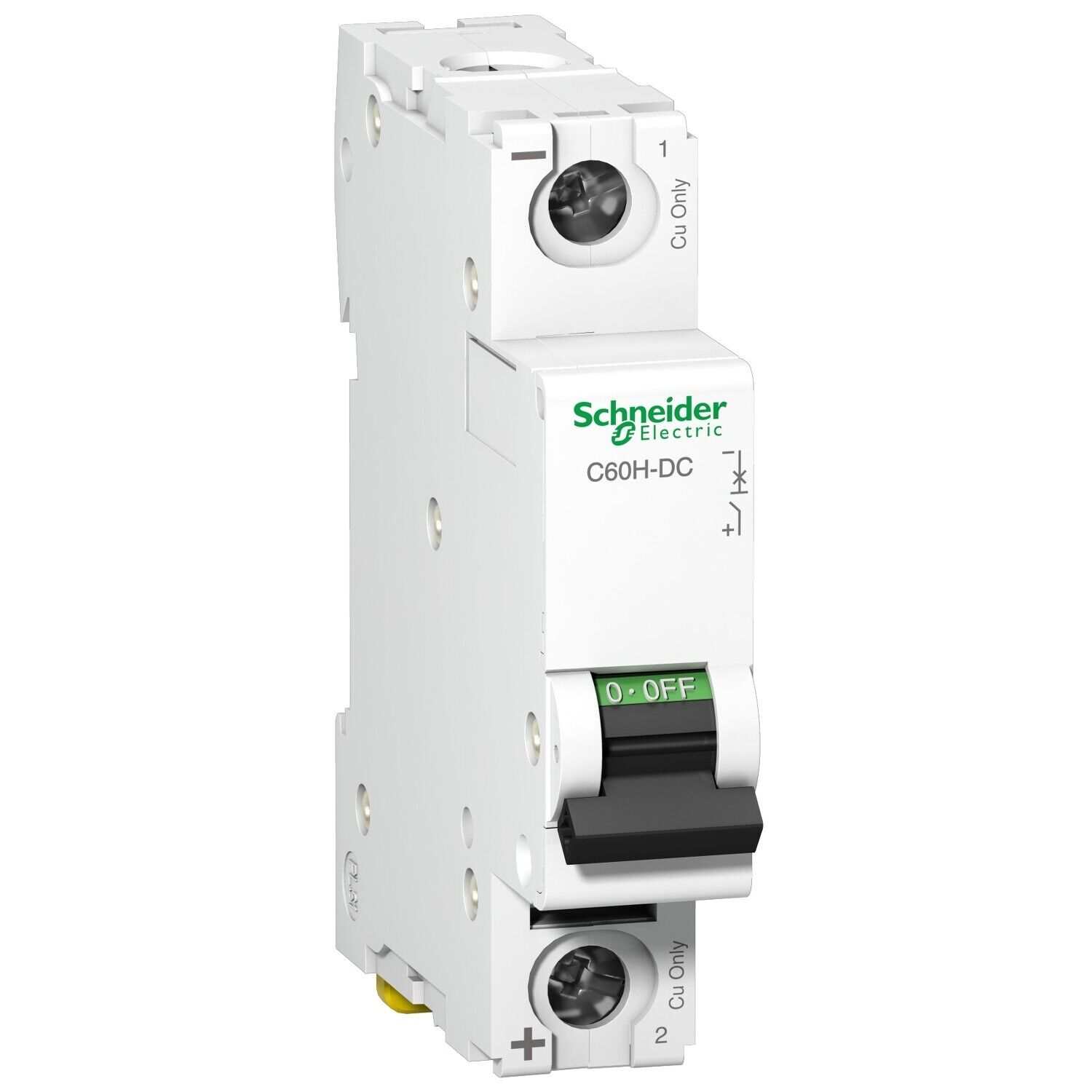Schneider Electric Acti 9 A9N61502 Miniature Circuit Breaker C60H - 1 Pole - 2A