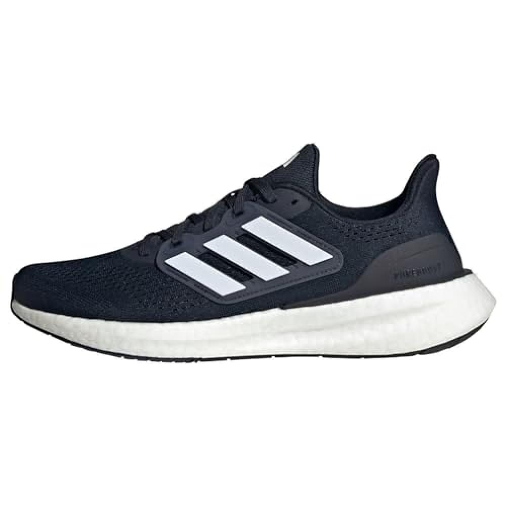 (TG. 38 EU) adidas Pureboost 23 Shoes, Scarpe da Ginnastica Uomo, Legend Ink/Ftw