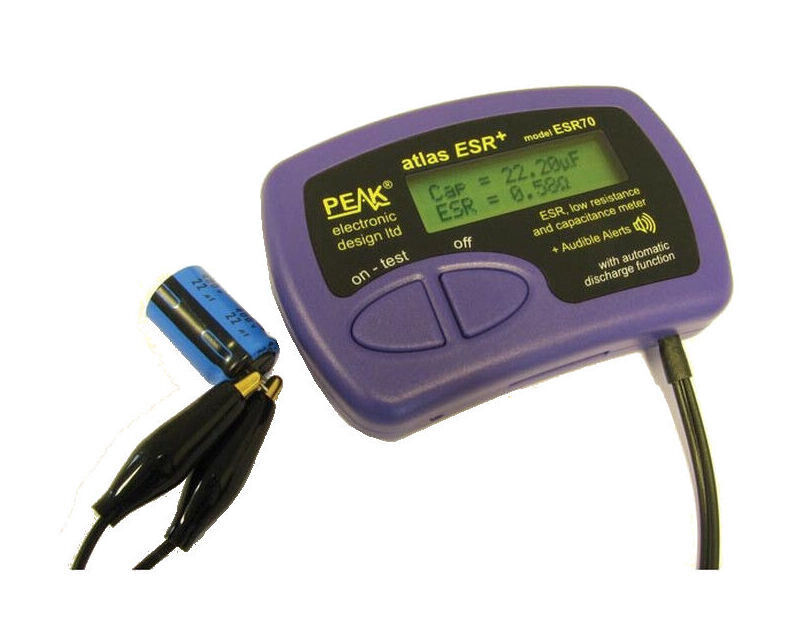 Capacitanza Esr - Milliohmetre PEAK ESR70 MDVESR70