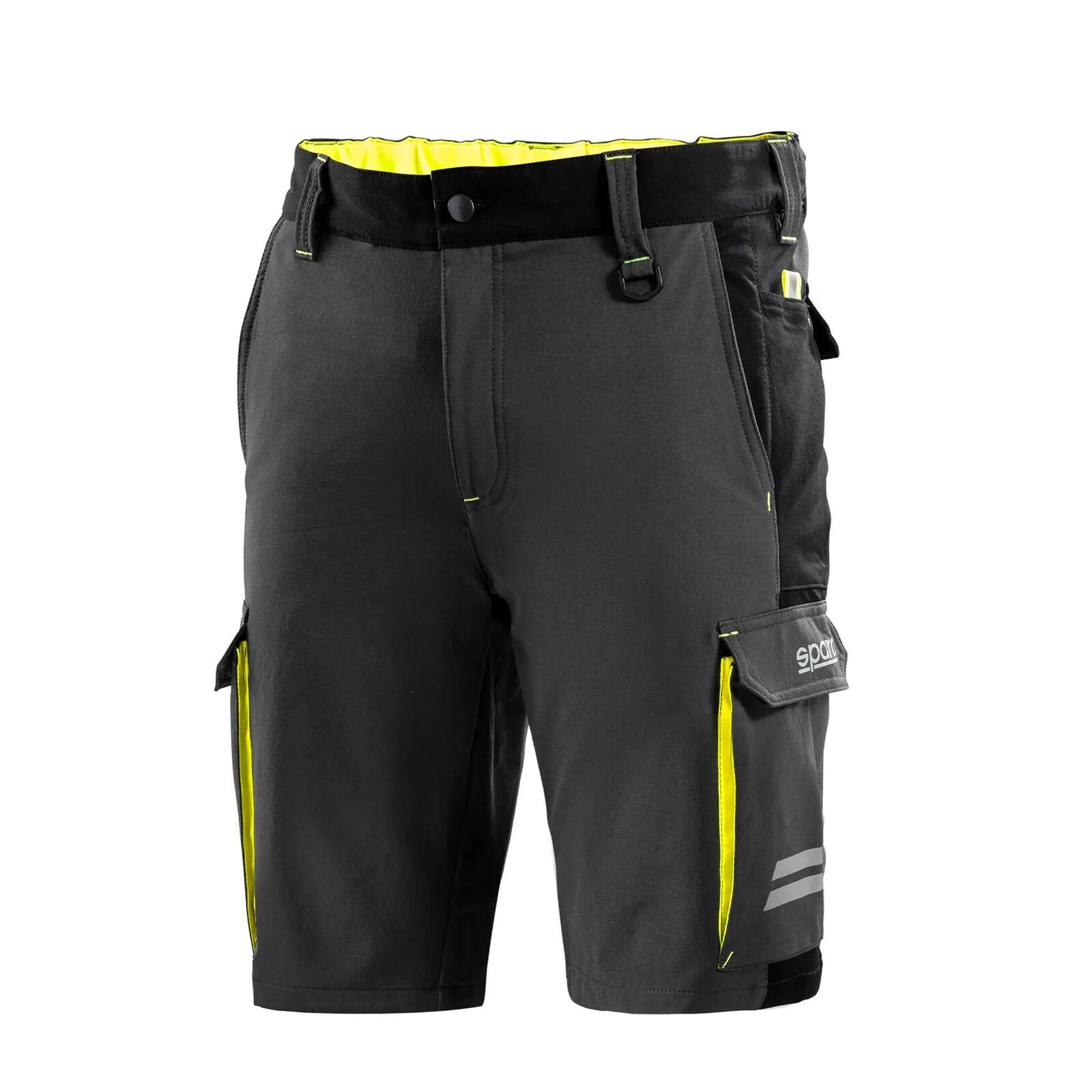 Sparco 02418GSGF3 Bermuda Tecnici Da Lavoro Atlanta Grigio/Giallo S