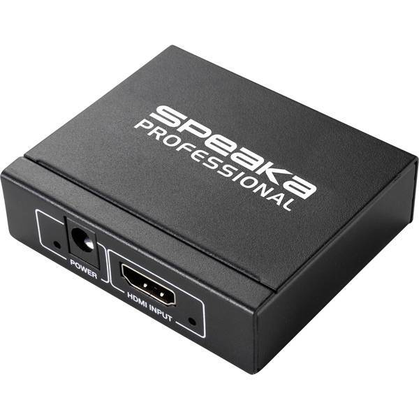 Speaka professional 2 porte distributore splitter hdmi predisposto alla