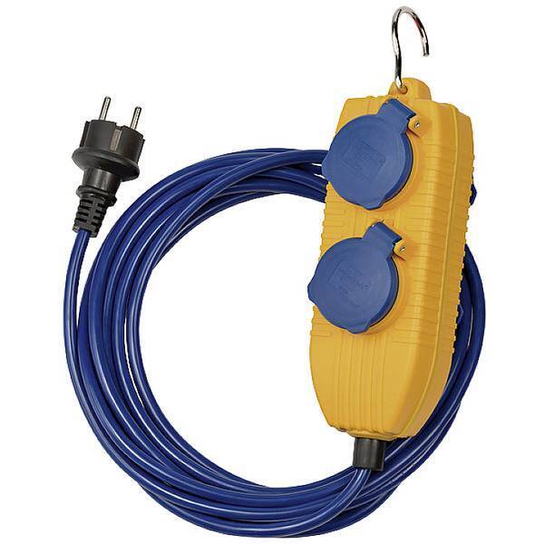 Brennenstuhl 1161750020 corrente prolunga giallo blu 5.00 m