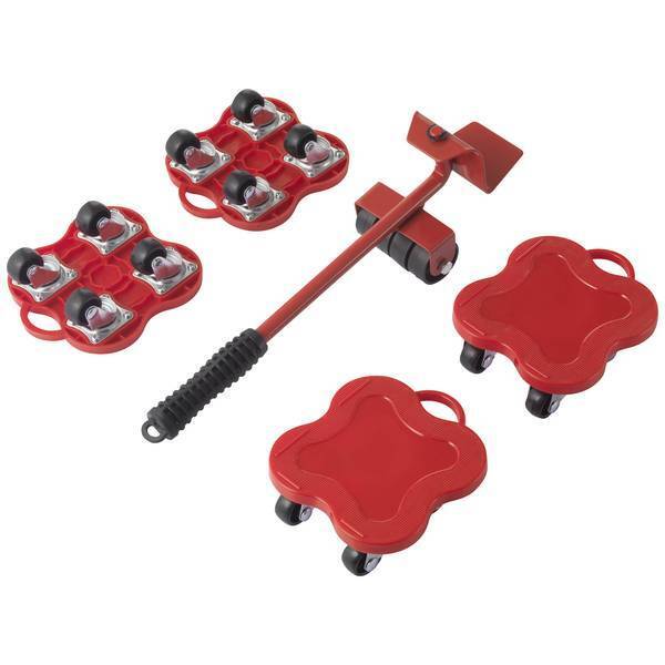TO 7753734 BASE CON RUOTE PER TRASPORTO MOBILI CAPACITA' DI CARICO MAX 400 KG