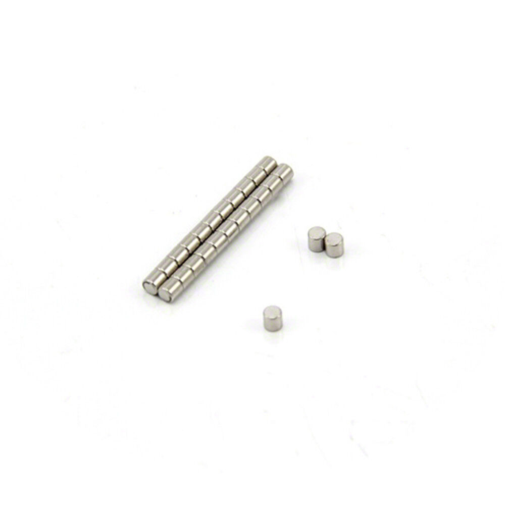 diametro 2mm x 2mm spessore N42 Neodimio - 0,15 kg Pull (confezione da 250)
