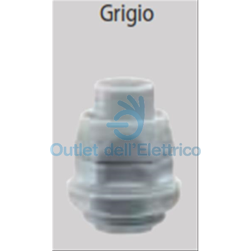 GEWISS RD 10PG 7G RACCORDO DIRITTO GRIGIO  DX54410