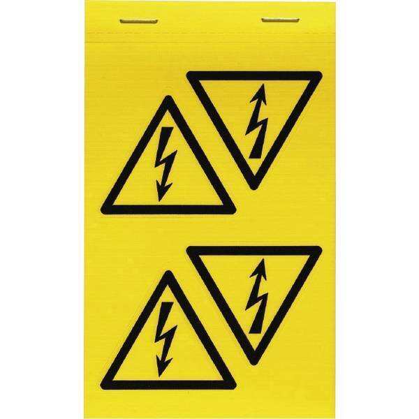 1741100000 SYMBOL-P 50X50X50 B/DR ETICHETTA PER CAVI COLORE CAMPO DI MARCATURA