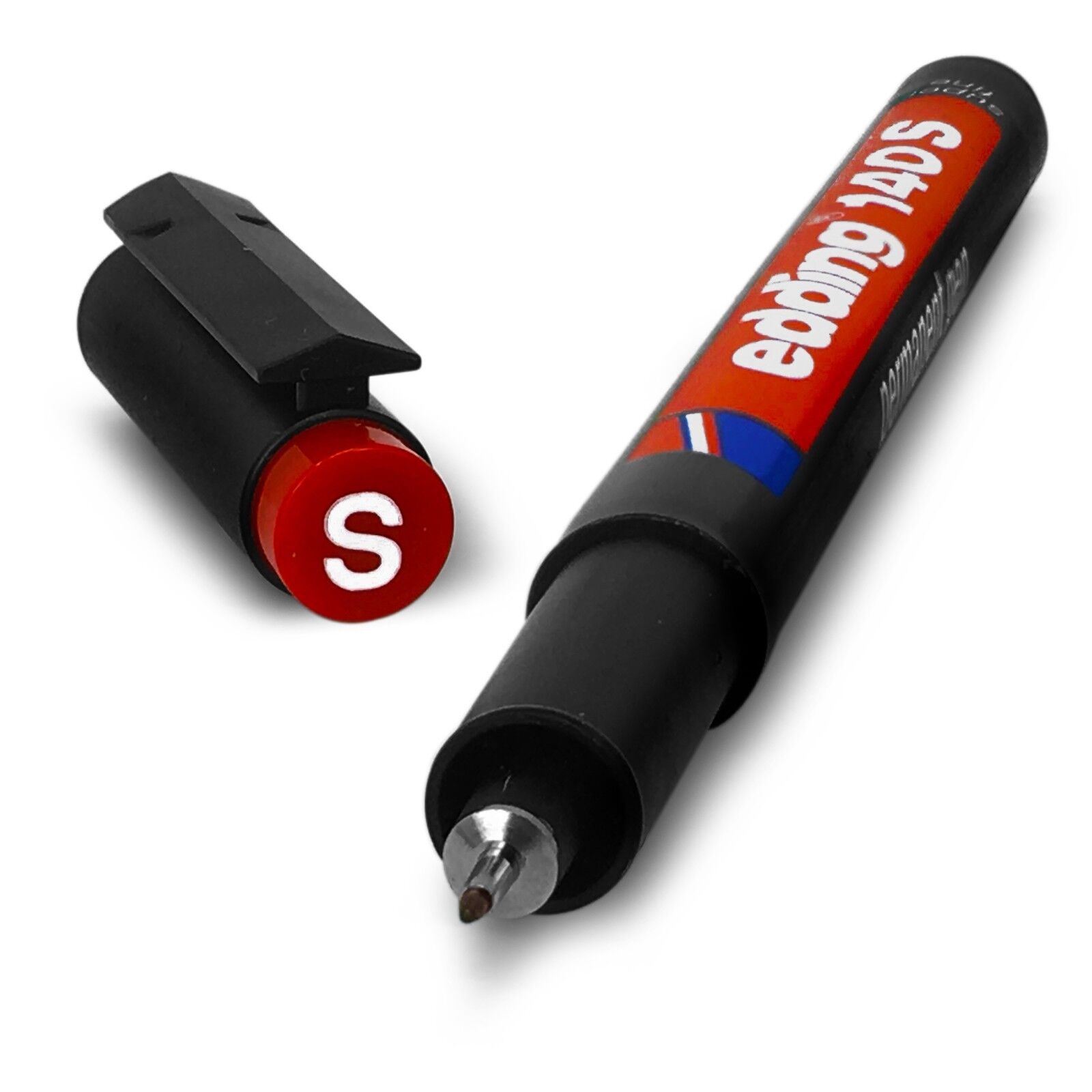 Edding 140S Permanente Penna - Superfine 0.3mm Punta - Singolo Rosso - Buy 3 Get