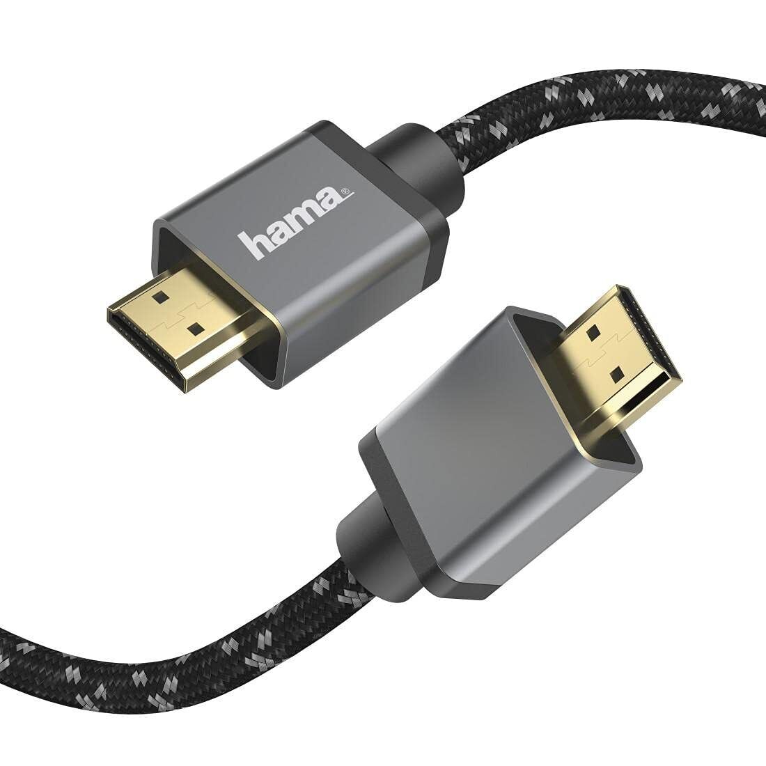 Hama Ultra High-Speed HDMI-Kabel Connector-Connector 8K Metaal 2,0 M