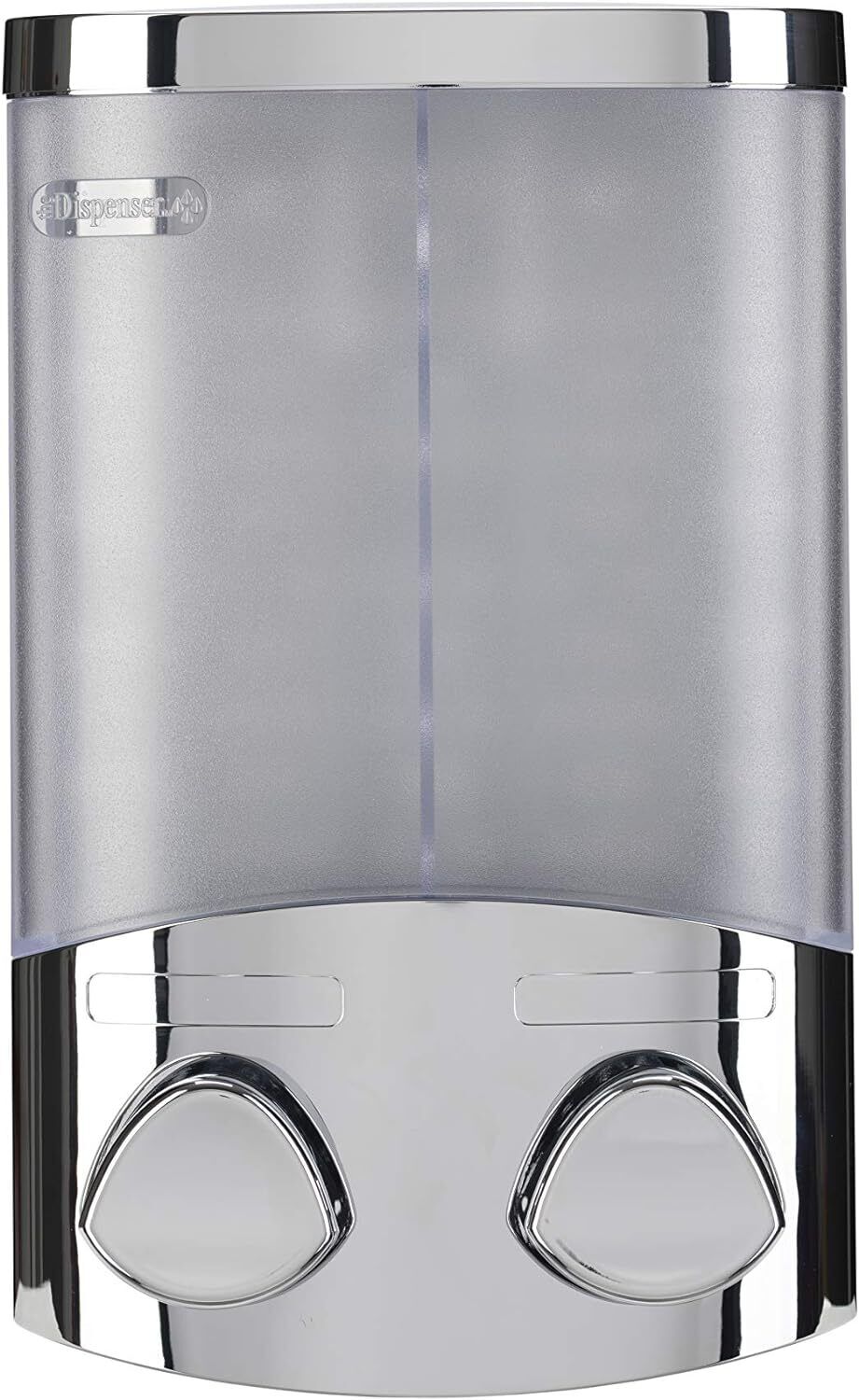 Croydex, Dispenser sapone doppio cromato Euro Duo-Seifenspender Duo, Cromo