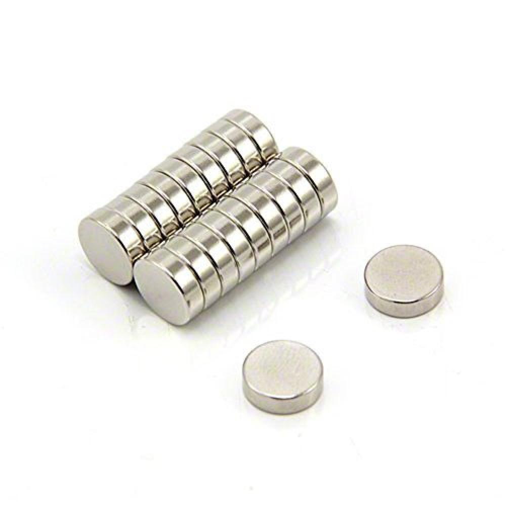 (TG. 10mm dia x 3mm thick) first3magnets F671-N35-20 - Magnete al neodimio N35,