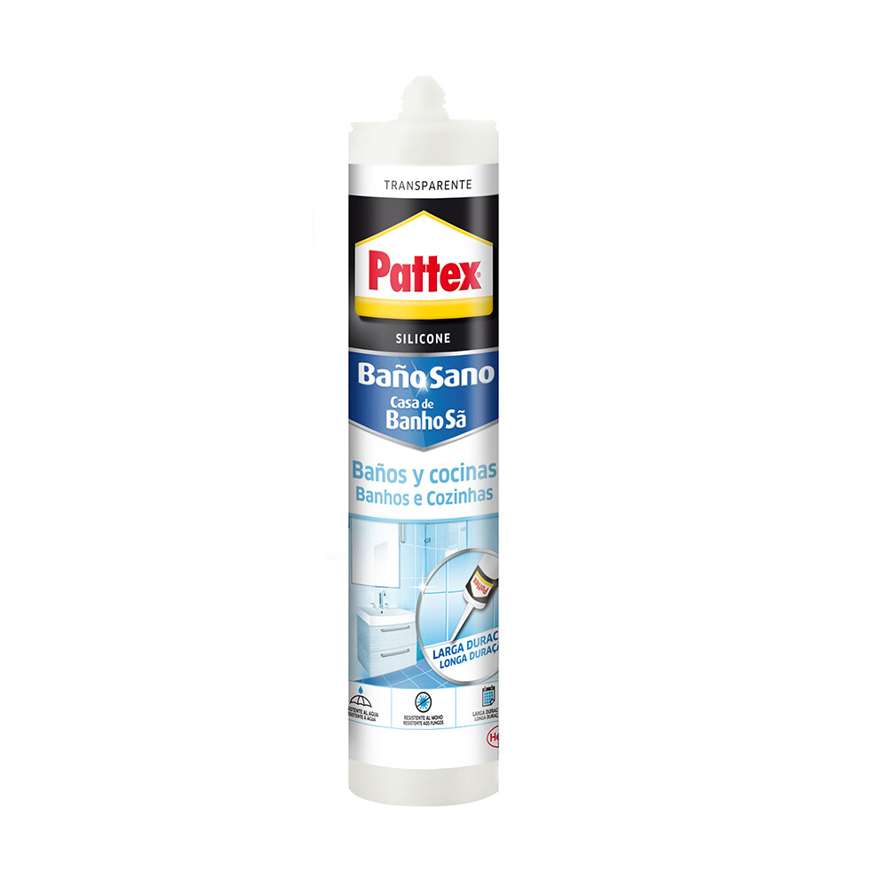 E3/96620 PATTEX Bagni E Cucine Trasparente 280ML 1965762
