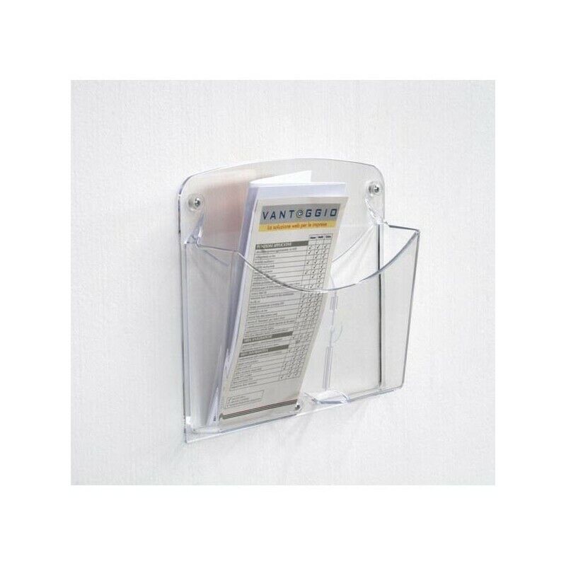 Set 2 Portariviste 1/3 di A4 da parete Ice TECNOSTYL IC002