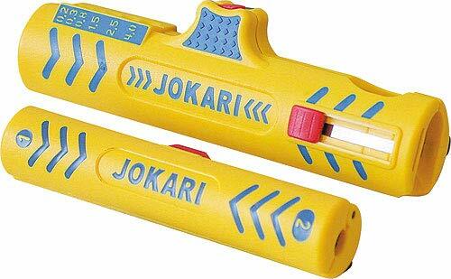 Jokari Secura II 490119 - Set per cavi coassiali con diametro da 4,8 a (X7O)