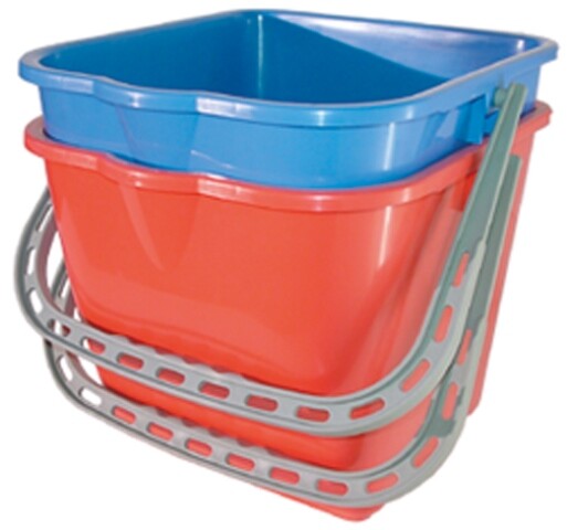 SECCHIO IN PLASTICA LT 25 BLU