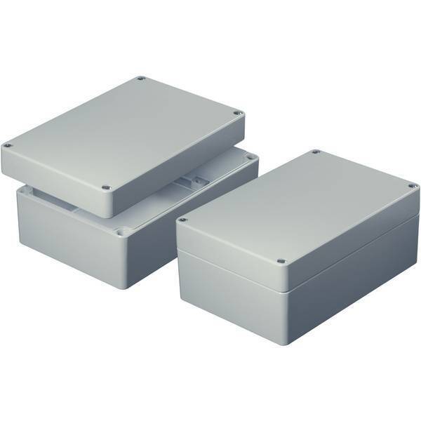 Rolec as082 contenitore universale 120 x 80 60 alluminio grigio ral 7032 1 pz