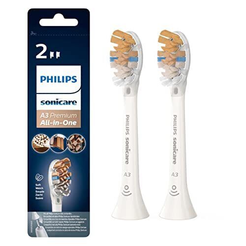 PHILIPS Sonicare HX9092/10 Testine Standard per Spazzolino Sonico A3 Premium All