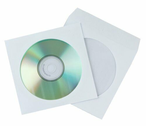 Q Connect busta di carta per CD (confezione da 50) (e2O)