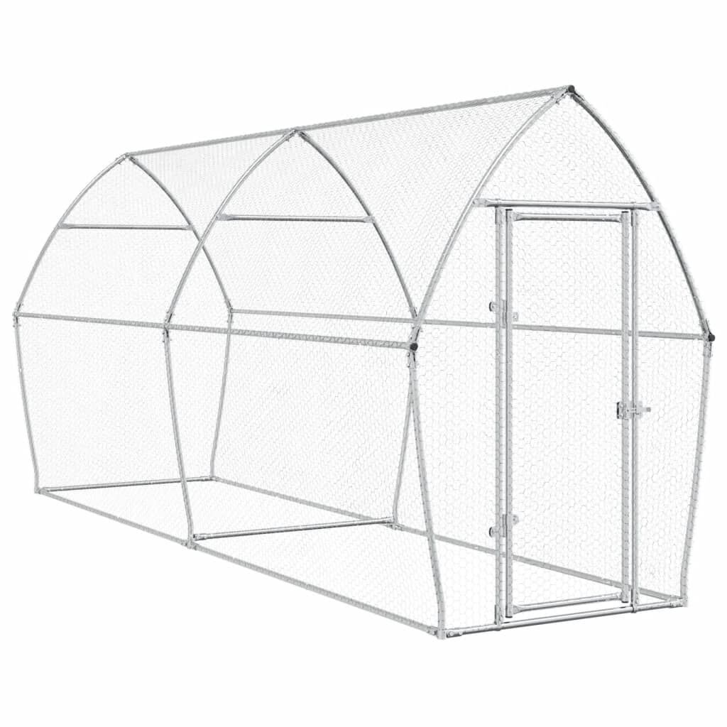 AX Gabbia Pollaio 4x1.05x1.82m Piccoli Animali Galline Polli Recinto News 172556