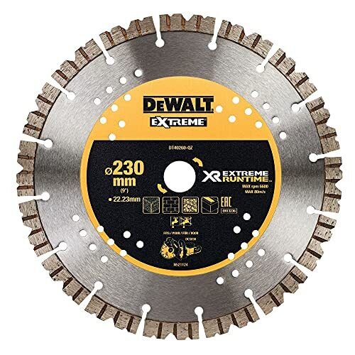 DEWALT DT40260-QZ - Disco diamantato per troncatore a batteria DCS690 diametro 2