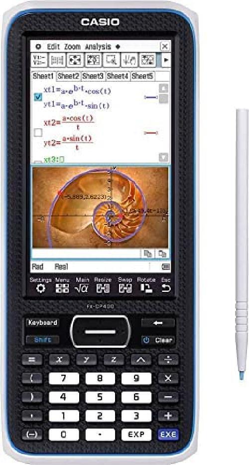 Casio FX-CP400 Grafikrechner Nero Display (Stellen): 25 batteriebetrieben (B x H
