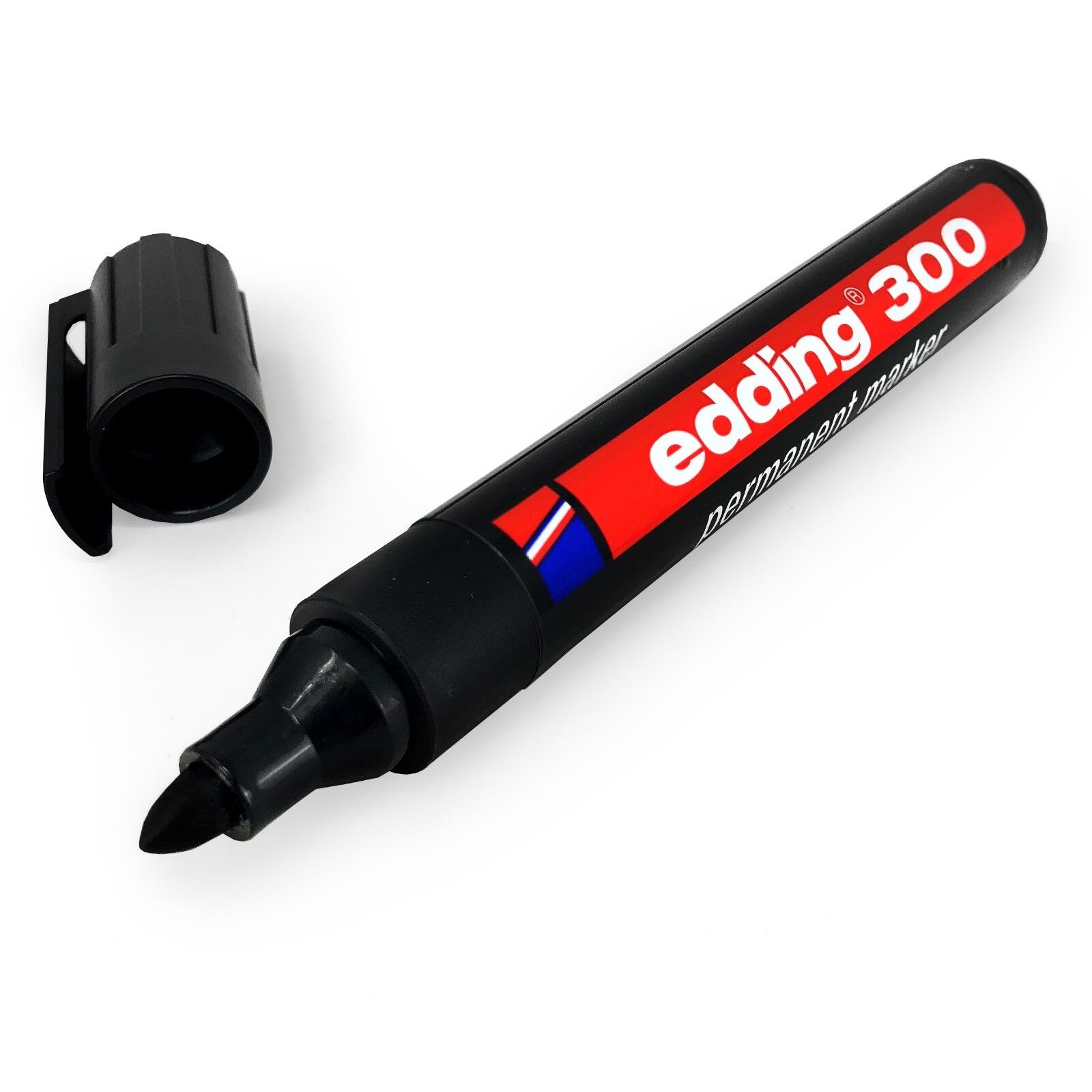 Edding 300 Permanente Evidenziatore – 1.5 – 3mm Proiettile Punta – Nero – Single