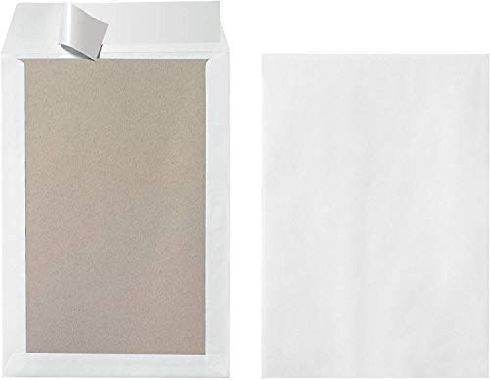(TG. B4 mit Papprückwand weiß) VT B4 HK OF 10 W 120G PAPPE B4 mit Papprückwan
