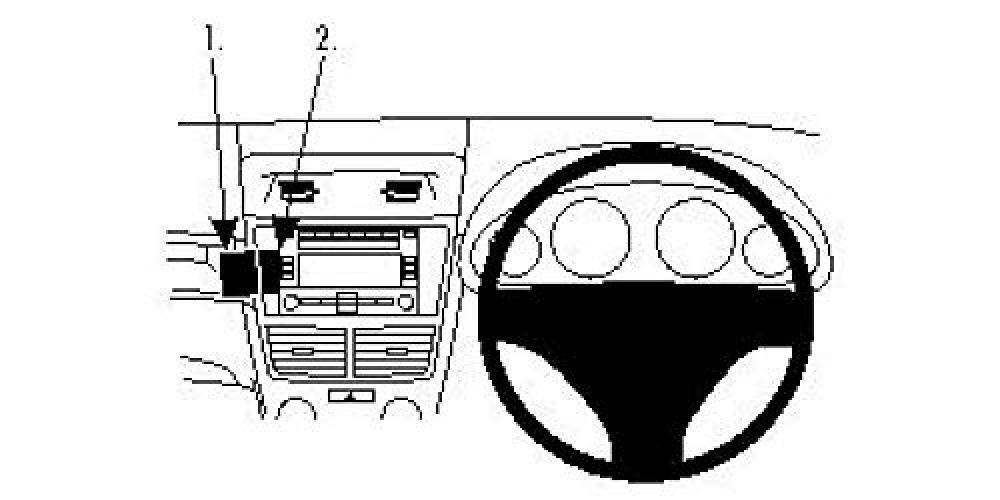 Brodit ProClip 654477 Angled Mount per Subaru EXIGA Liberty 10   14