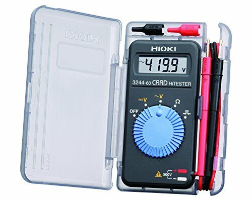 Nuovo HIOKI Tasca Multimetro Digitale Scheda Tester 3244-60 Prodotto IN Giappone