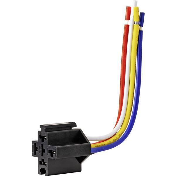 Tru components jd1912-40a zoccolo per rele' da auto l x a 26.5 32.4 27.8