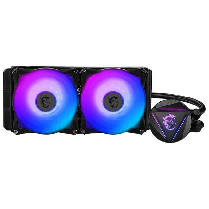 MSI MAG CORELIQUID 280R Dissipatore a Liquido 280mm 2x 140mm ARGB PWM