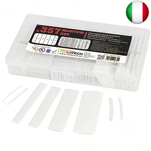 357 pezzi Magnum Set di ISO-Profi®Tubo termoretraibile assortimento in scatola