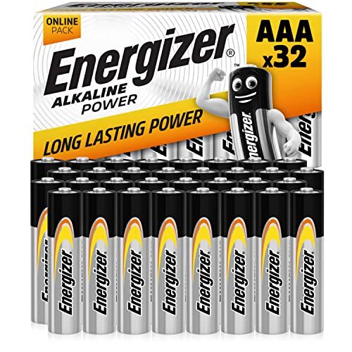 Energizer Alkaline Power AAA, 32 Pack AMZ, Amazon Exclusive